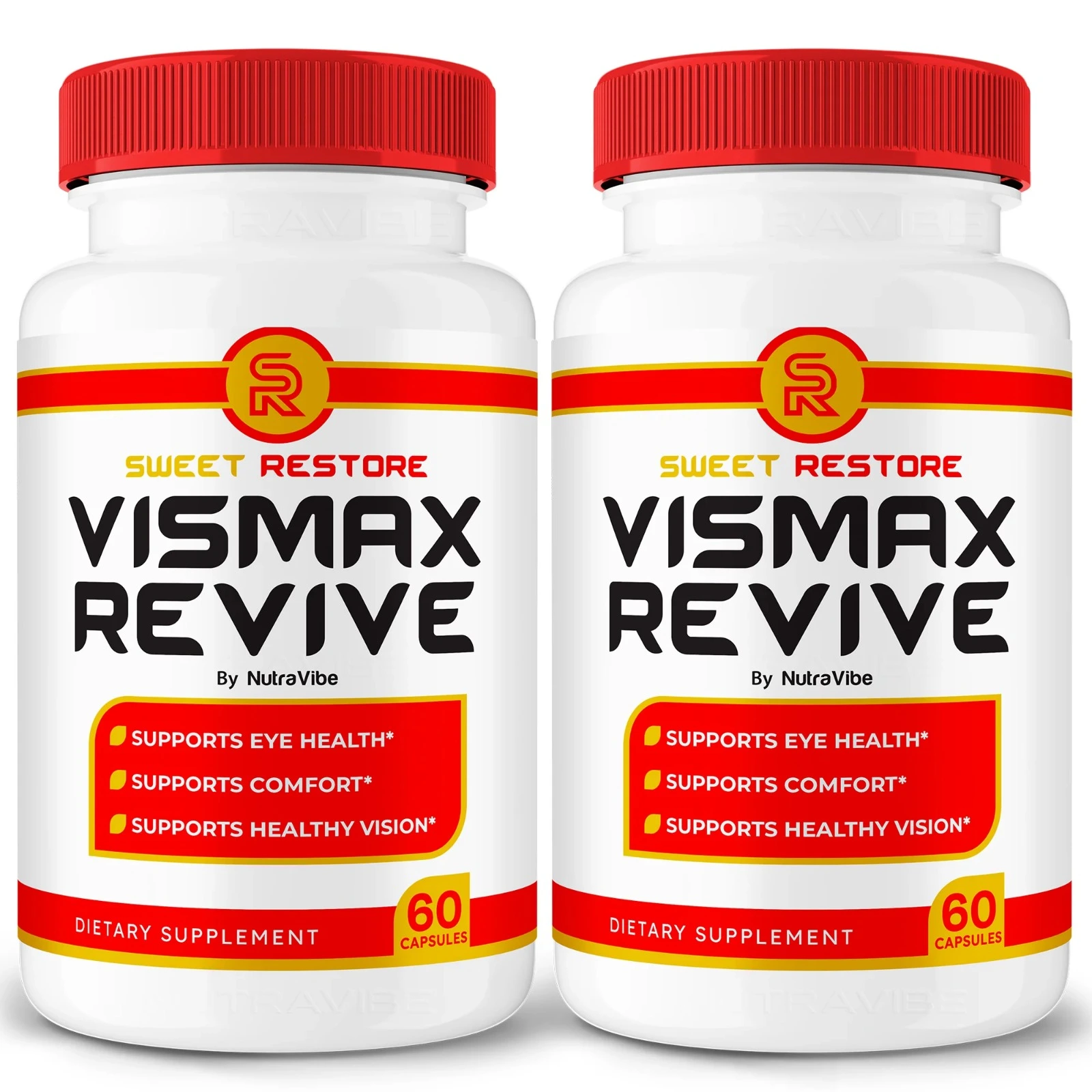 Vismax Revive  Natural Vision Support Supplement Bottle